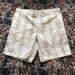 PGA Tour Plaid Bermuda Cotton Shorts