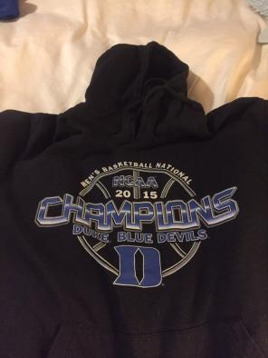 2015 ncaa champions duke hoodie