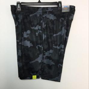 Tek Gear L Basketball Shorts Black Gray