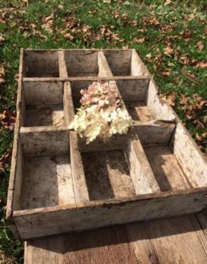 Farmhouse Drawer Shelf Vintage