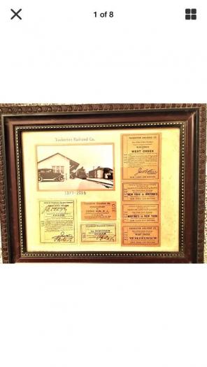 Vintage PA, NJ, NY RailroadTrain Tickets