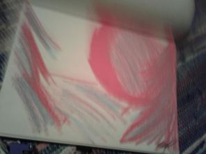 Oil Pastel drawing