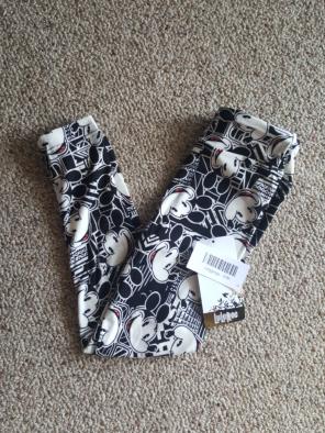 Lularoe Mickey Mouse leggings! S/M NEW