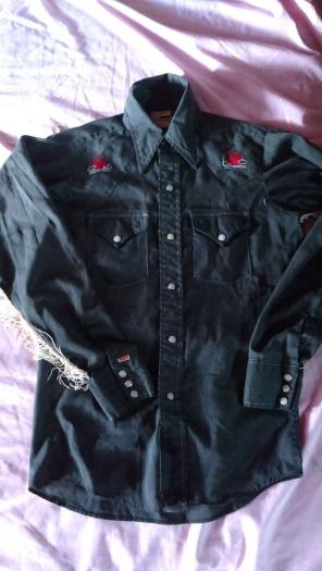 True vintage cowboy shirt