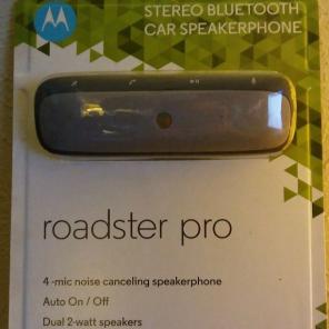 NEW! Motorola Roadster Pro speakerphone