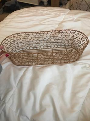 Gold Metal Container