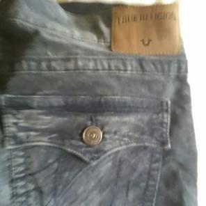 True religion men's corduroy shorts