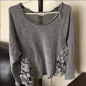 Lace sweater