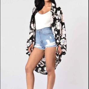 Fashion Nova Grow On Floral Kimono