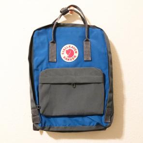 Fjallraven Kanken Blue Gray Backpack