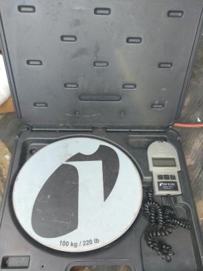 Inficon Wey-Tek refrigerant scale