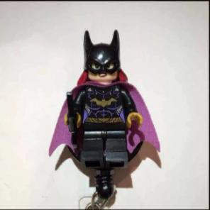 Batgirl Lego ID Badge Holder Nurse RN MD