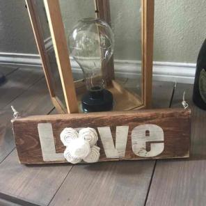 Handmade wood Rustic Decor