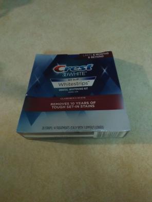 Crest 3 D white strips