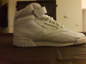 Reebok classics all white