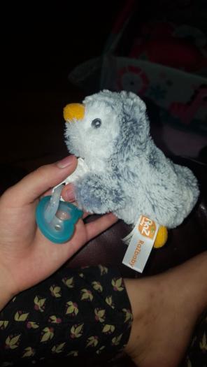 Paci penguin raz baby FREE SHIPPING