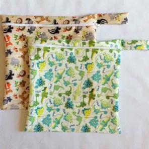 New- 2 pcs Wet bag 12"x12" size
