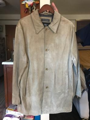 Banana Republic Leather Jacket (Mens L)