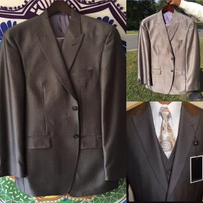 Sean John Gray Men's Suit