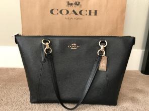 Coach Ava Tote Cross grain Leather