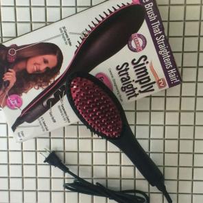hair brush that straightens curly hair