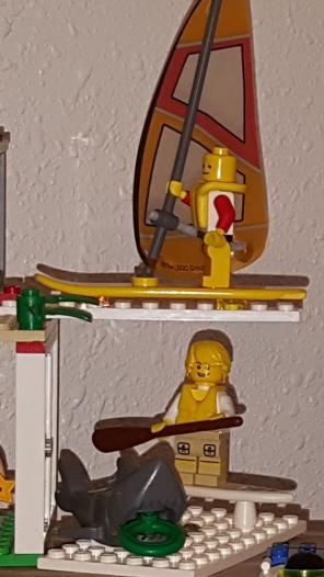 Surfer legos