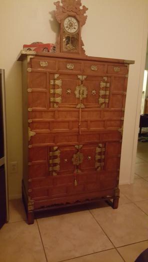 Early 1950s korean Tansu chest