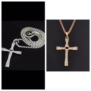 Free Ship! 2 Cross Necklaces!