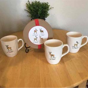 Rae Dunn Reindeer set