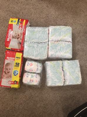 Number 2 Huggies Diapers
