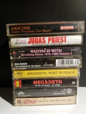 80's & 90's Heavy Metal Cassette Lot