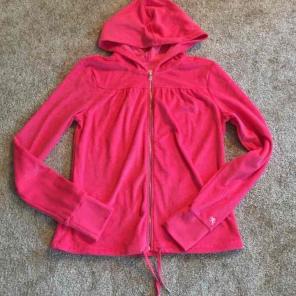 Express Terrycloth Zip Up Hoodie