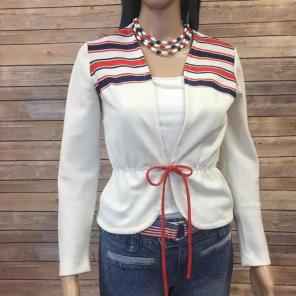 Vintage 50's Patriotic Gay Gibson Blouse