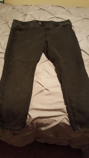 Black Washout Torrid Pants