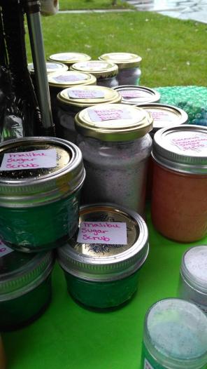 Custom order foaming sugar scrubs