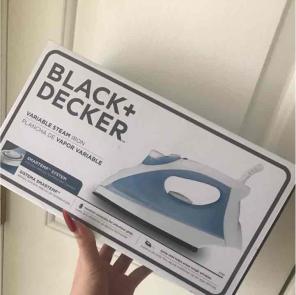 NEW: Black & Decker Variable Steam Iron
