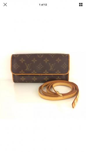 Authentic Louis Vuitton Pochette Twin GM