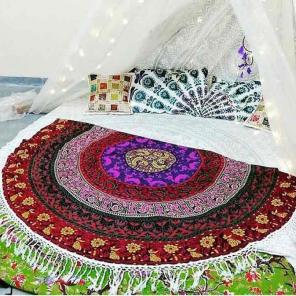 Beach picnic yoga festival hippy boho