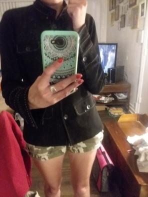 Lady jacket BLACK size 8