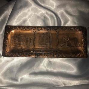 Bundle Hair dryer & copper writing tray