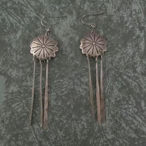 Native American Sterling Silver Earrings