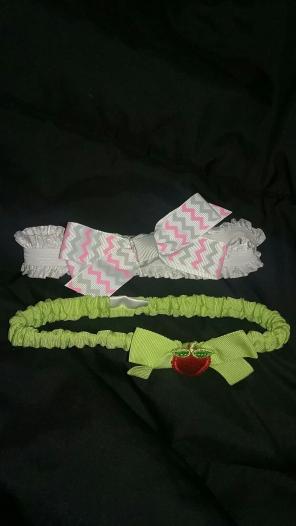2 baby headbands my daughter never worn