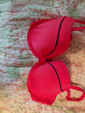 Coral bikini top/swim suit