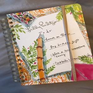 Lilly Pulitzer "to do" book