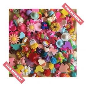 75pcs cabochons, resin cabochons