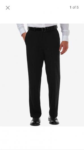 Haggar Cool 18 Flat Front Pants