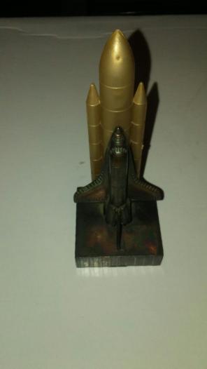 Vintage Space Ship Pencil Sharpener