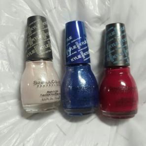 Sinful kylie nail polish, all 3 included