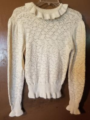 Vintage sweater blouse