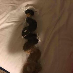 Ombré hair extensions